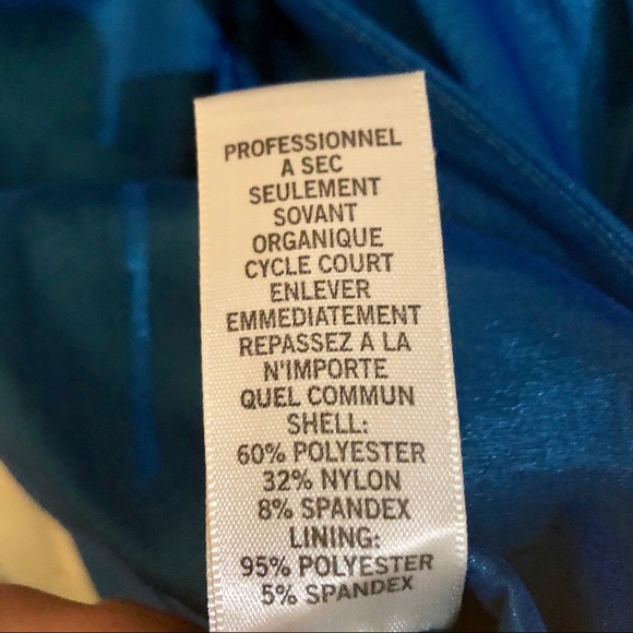 Royal Blue Structured Cocktail Dress - Picture 5 of 13